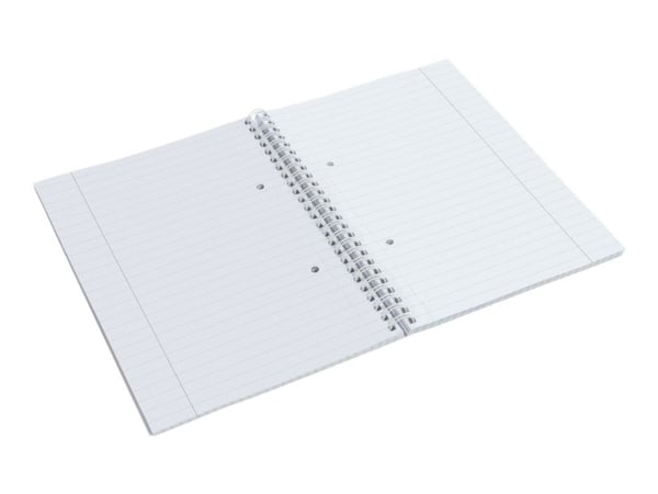 Notesbog Ess Colour'Breeze A5 linj. blå - (4 stk.)