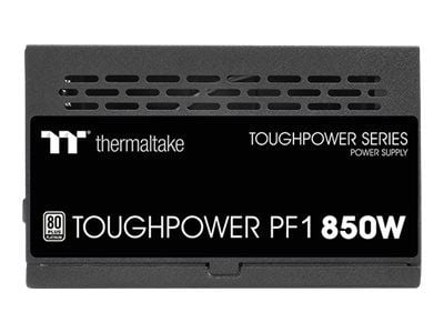 Thermaltake ToughPower PF1 TTP-850AH2FKP - TT Premium Edition - strømforsyning (intern) - ATX12V - 80 PLUS Platinum - 850 watt - aktiv PFC - svart