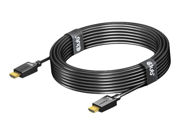 Club 3D - Ultra High Speed - HDMI-kabel - HDMI hann til HDMI hann - 5 m - svart - 4K 120 Hz støtte, 8K 60Hz støtte