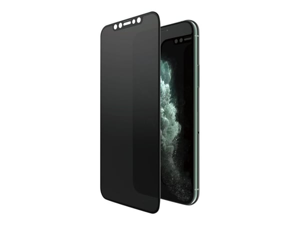 PanzerGlass - Skjermbeskyttelse for mobiltelefon - glass - med personvernsfilter - svart - for Apple iPhone 11 Pro, X, XS