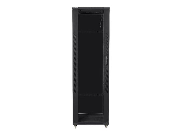 Lanberg - Rack skap - svart, RAL 9004 - 42U - 19"
