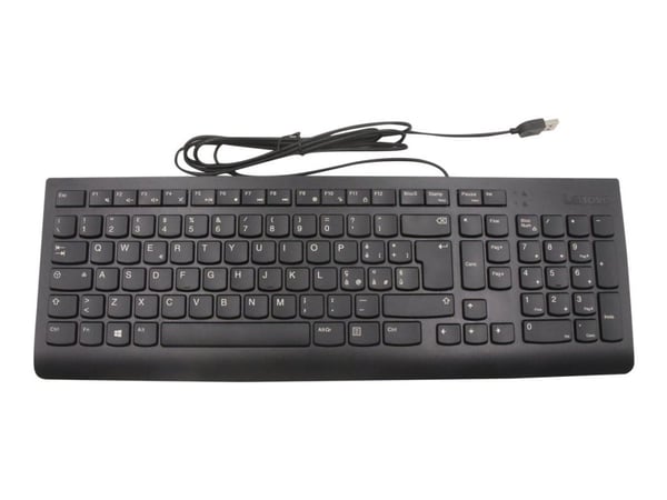 Lenovo Calliope - Tastatur - USB - QWERTY - Italiensk - svart - FRU