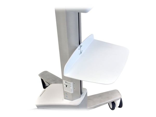 Ergotron Utility Shelf - Monteringskomponent (festeanordninger, vognhylle) - for skriver - hvit - for Neo-Flex ESD WorkSpace; TeachWell LCD Mobile ...