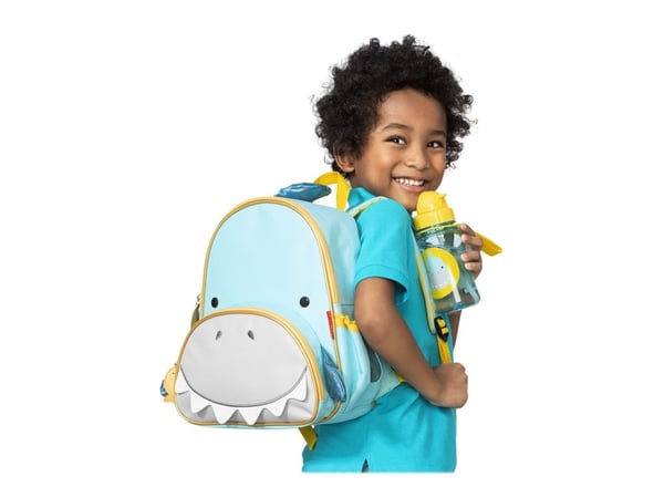 Skip Hop Zoo Little Kid - Skoletaske - Haj