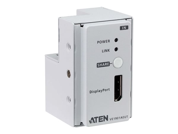 ATEN VE1901AEUT - Video/lyd/seriell-forlenger - sender - RS-232, DisplayPort, HDBaseT Lite - opp til 70 m