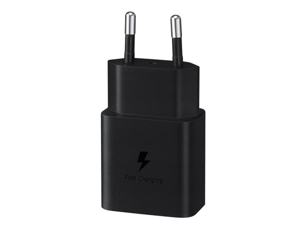 Samsung EP-T1510 - Strømadapter - 15 watt - 2 A - PD (USB-C) - svart