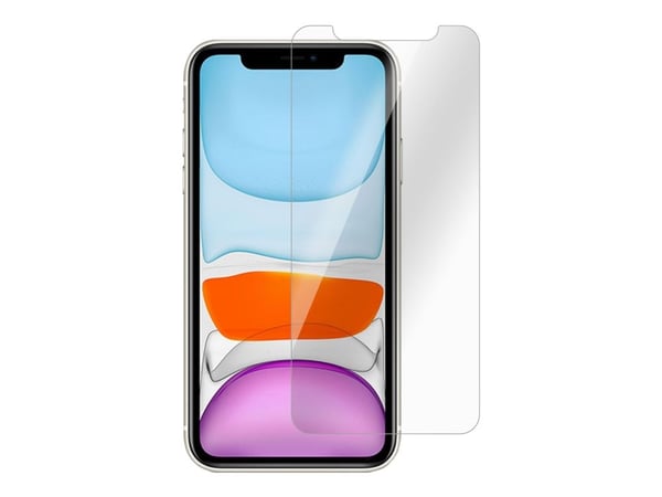 eSTUFF Titan Shield - Skjermbeskyttelse for mobiltelefon - glass - krystallklar - for Apple iPhone XR