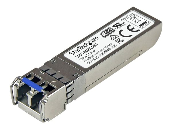 Startech MSA Uncoded Compatible SFP+ Module, 10GBASE-LR, 10GbE Single Mode (SMF) Fiber Optic Transceiver, 10GE Gigabit Ethernet SFP+, LC Connector,...