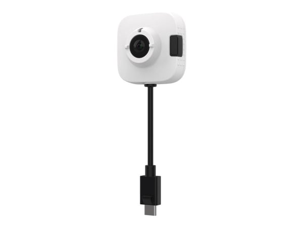 AXIS TW1201 Body Worn Mini Cube Sensor - Kamerasensorenhet - kan monteras på hjälm - vit - för AXIS W100 Body Worn Camera, W102, W102 Body Worn Camera