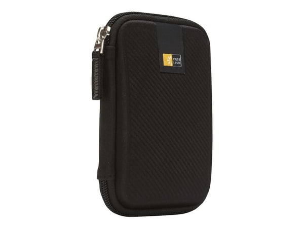 Case Logic Portable Hard Drive Case - Beskyttelsesboks for harddisk - kapasitet: 1 harddiskstasjon (2,5") - svart
