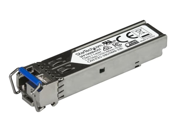 StarTech.com SFP1000BXUST, Valokuitu, 1250 Mbit/s, SFP, LC, BX, 10000 m