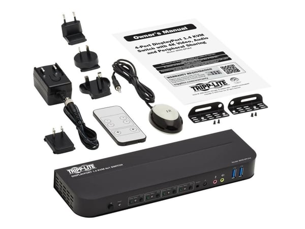 Tripp Lite B005-DPUA4, 4096 x 2160 pikseliä, 4K Ultra HD, 11,75 W, Musta