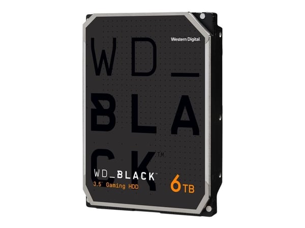WD_BLACK WD6004FZWX - Harddisk - 6 TB - intern - 3.5" - SATA 6Gb/s - 7200 rpm - buffer: 128 MB