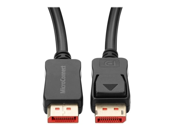 MicroConnect - DisplayPort-kabel - DisplayPort (M) festet til DisplayPort (M) festet - DisplayPort 1,4 - 50 cm - støtter 8K 60 Hz (7680 x 4320) - S...