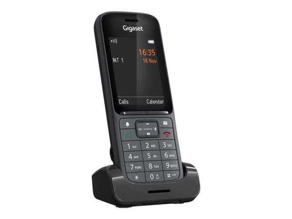 Gigaset SL800H PRO, Analoginen/DECT-puhelin, Johdoton puhelin, Kaiutinpuhelin, 500 entries, Soittajan tunnistus, Antrasiitti