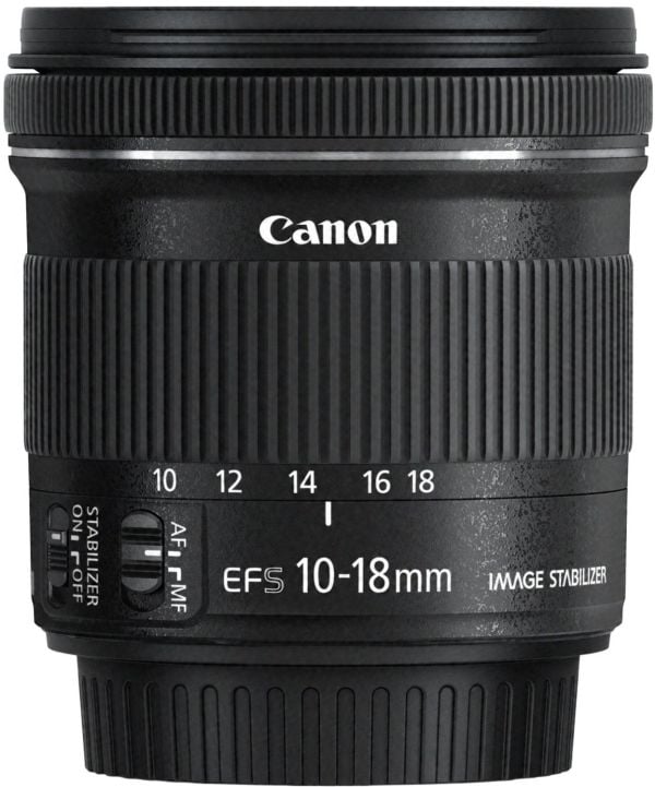 Canon EF-S 10-18mm f/4.5-5.6 IS STM, Ultralaajakulmaobjektiivi, 14/11, 10 - 18 mm, Kuvanvakain, Canon EF-S