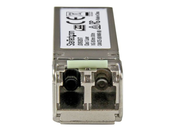 StarTech.com HPE JD092B Yhteensopiva SFP+-moduuli, 10GBASE-SR, 10GbE Multi Mode (MMF) valokuitulähetin, 10GE Gigabit Ethernet SFP+, LC-liitin, 300m...