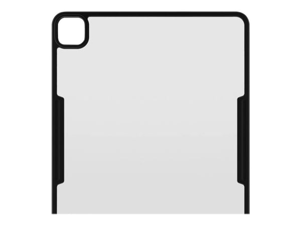 PanzerGlass ClearCase - Black Edition - Beskyttende deksel for nettbrett - herdet glass, plastikk - svart, blank - bikake - 12.9" - for Apple 12.9-...