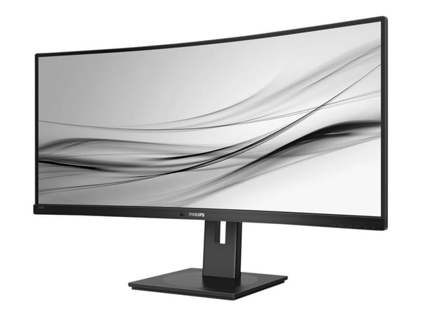 Philips 345B1C - LED-skjerm - kurvet - 34" - 3440 x 1440 WQHD @ 100 Hz - VA - 300 cd/m² - 3000:1 - 5 ms - 2xHDMI, DisplayPort - høyttalere - svart ...