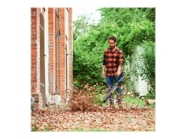 WORX WG547E.9 Handheld blower - *Without charger and battery* - 120 km/t, Sort, Orange, Blæse, 20 V, Lithium-Ion (Li-Ion) - Uden batteri og oplader...