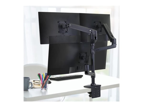 Ergotron LX - Monteringskomponent (leddarm, stangkrave, utvidelse) - Konstant kraftteknologi - for LCD-skjerm - matt svart - for P/N: 45-509-224, 4...