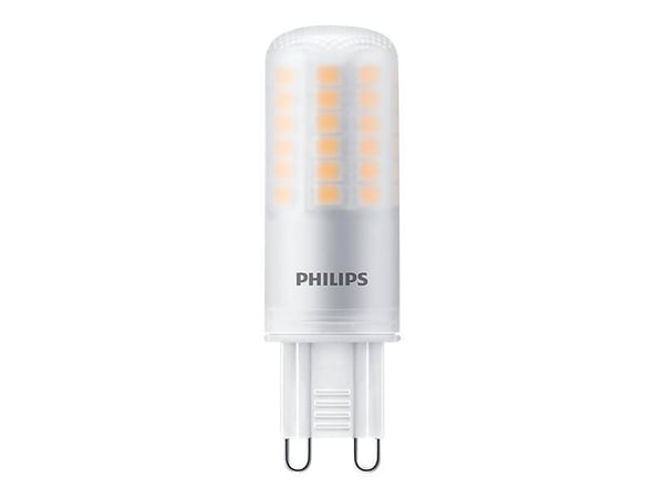 Philips - LED-lyspære - form: kapsel - G9 - 4.8 W (ekvivalent 60 W) - klasse E - varmt hvitt lys - 2700 K