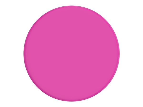 PopSockets PopGrip Basic - Fingergrepp/vikbart ställ för mobiltelefon - magenta