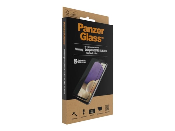 PanzerGlass™ | Skjermbeskytter - Ultra-Wide Fit | Samsung® Galaxy A13/A23/M23 5G/M33 5G