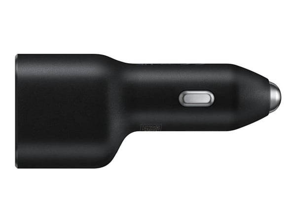 Samsung EP-L4020 - Strömadapter för bil - 40 Watt - FC - 2 utdatakontakter (USB, USB-C) - svart