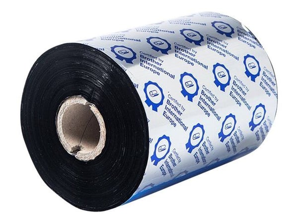 Brother Premium - Svart - 110 mm x 600 m - skriverbånd (en pakke 6) - for Brother TD-4650, TD-4750; Titan Industrial Printer TJ-4520, TJ-4522
