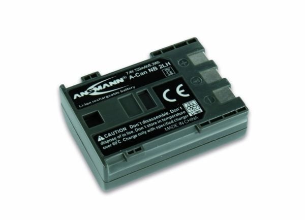 Ansmann A-Can NB 2 LH - Videoopptakerbatteri - Li-Ion - 720 mAh - for Canon MV4i, MV4i MC, MVX20i, MVX25i