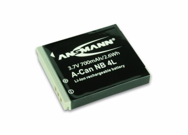 Ansmann A-Can NB 4 L - Kamerabatteri - Li-Ion - 700 mAh - for Canon Digital IXUS 40, 50