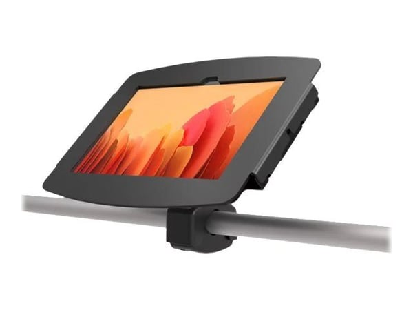 Compulocks Space Galaxy Tab S6 Lite Secured Display Enclosure - Kiinnityskomponentit (kotelo) - tabletille - lukittava - kiiltävä alumiini - musta ...