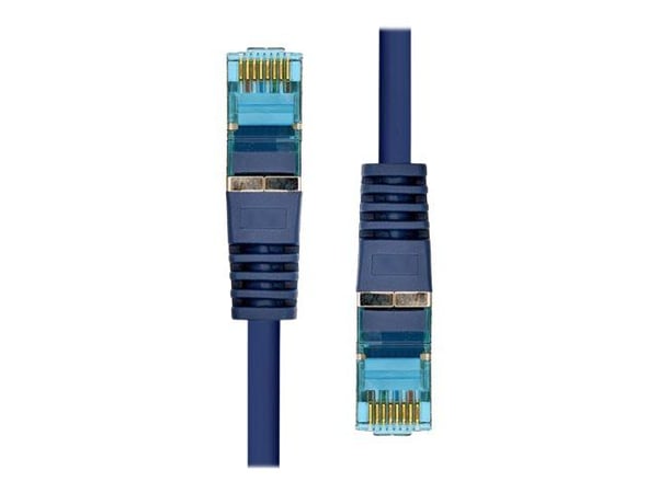 ProXtend - Koblingskabel - RJ-45 (hann) til RJ-45 (hann) - 75 cm - 6 mm - S/FTP - CAT 6a - IEEE 802.3at - halogenfri, formstøpt, uten hindringer, f...
