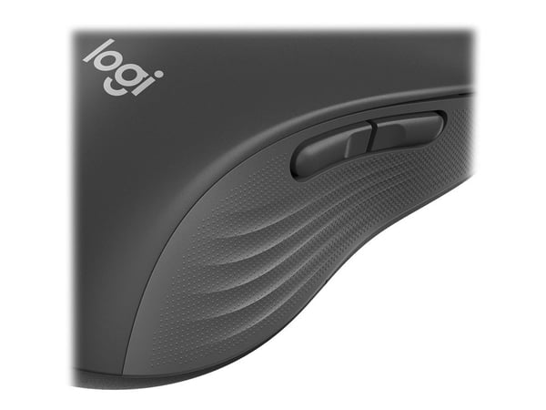 Logitech Signature M650, Vasenkätinen, Optinen, RF Wireless + Bluetooth, 2000 DPI, Grafiitti