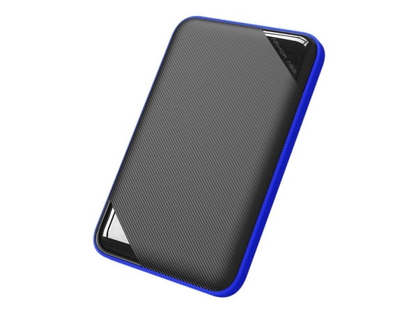 SILICON POWER A62 Game Drive - Hårddisk - 2 TB - extern (portabel) - USB 3.2 Gen 1 - svart, blå