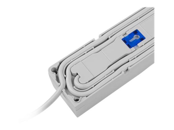 Armac Z5 - Strømstødsbeskytter - AC 250 V - 2500 Watt - output-stikforbindelser: 5 - 5 m ledning - grå