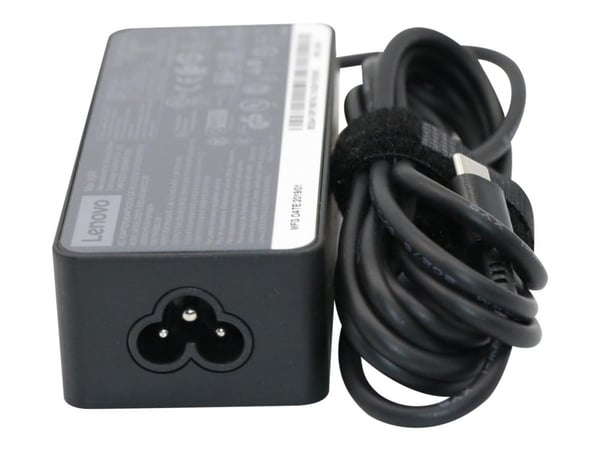 Chicony ADLX65YCC3D - Strømadapter - AC 100-240 V - 65 watt - FRU - for IdeaPad S540-13; IdeaPad Slim 7 14ITL05; 7 15IIL05; Yoga 7 14; 9 14; Yoga S...