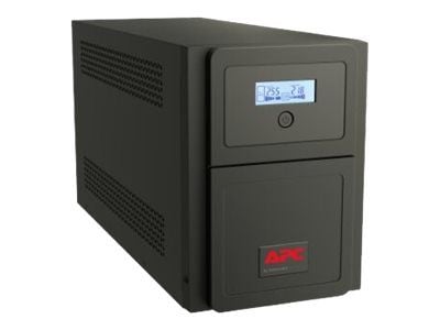 APC Easy UPS SMV SMV1000CAI - UPS - AC 220/230/240 V - 700 watt - 1000 VA - 2 x batteri - 7 Ah - 7 Ah - USB, RS-232 - utgangskontakter: 6
