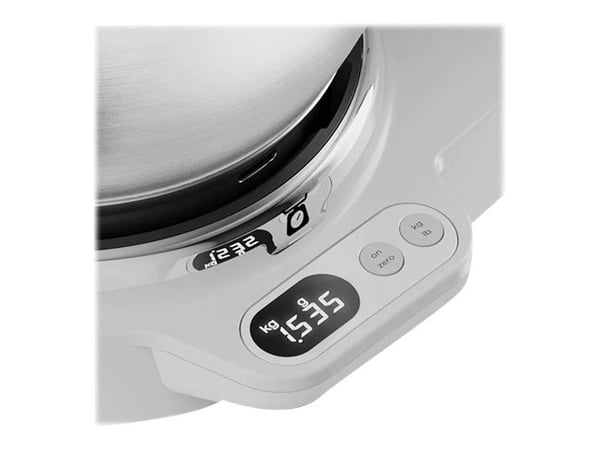 Kenwood Titanium Chef Baker KVC65.001WH - Kjøkkenmaskin - 1200 W - white/champagne cream