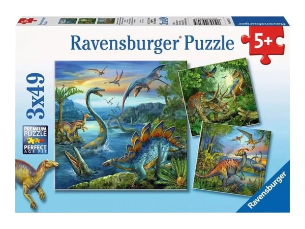 Ravensburger - Dinosaur Fascination - palapelit - 49 palaa