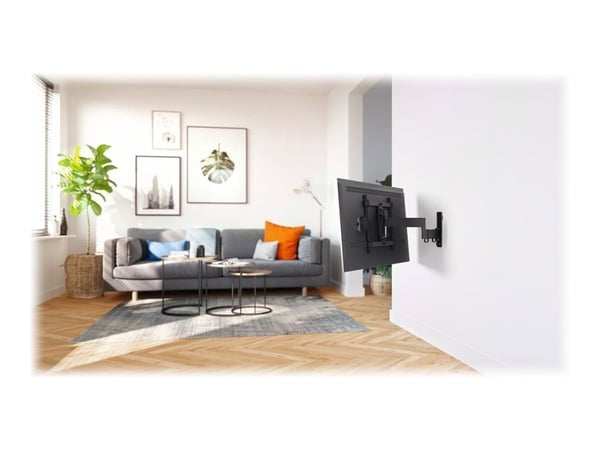 Vogel's General TVA 6400 - Monteringskomponent (medieboksholder) - for medieboks - svart - bak flatpanel