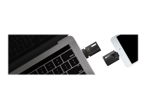 Team M211 - USB-flashstasjon - 64 GB - USB 3.2 Gen 1 / USB-C - svart