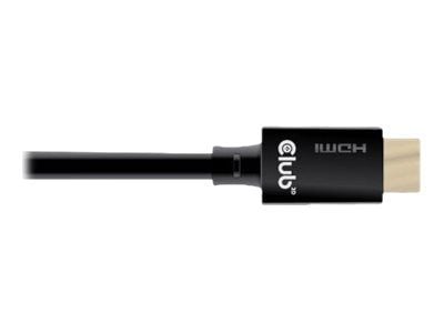 Club 3D - Ultra High Speed - HDMI-kabel - HDMI hann til HDMI hann - 5 m - svart - 4K 120 Hz støtte, 8K 60Hz støtte