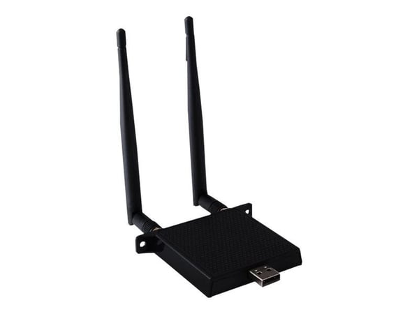Viewsonic VB-WIFI-001, Langaton, USB, WLAN / Bluetooth, Wi-Fi 6 (802.11ax), Musta