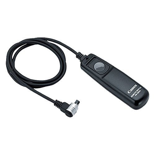 Canon RS-80N3 - Fjernkontroll - 1 knapper - kabel - svart - for EOS 1, 10, 1D, 1Ds, 1N, 1V, 20, 3, 30, 40, 50, 5D, 5DS, 6D, 7D, D30, D60, M6, R5, R6