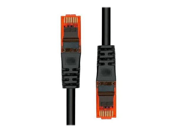 ProXtend - Koblingskabel - RJ-45 (hann) til RJ-45 (hann) - 20 m - 5 mm - UTP - CAT 6 - IEEE 802.3af - med støvel, uten hindringer, flertrådet - svart