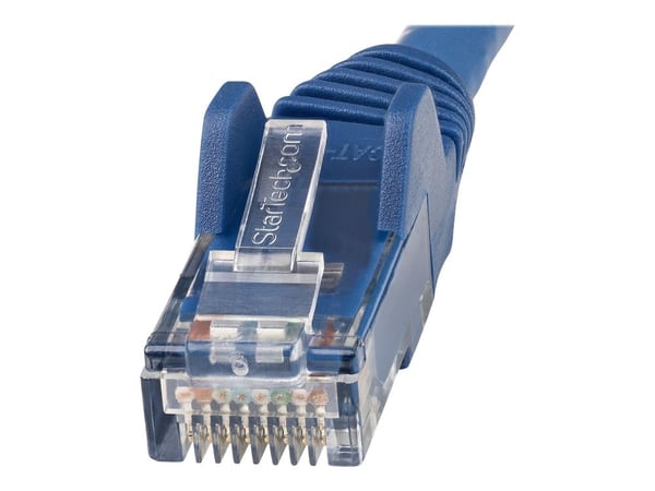 Startech 7m LSZH CAT6 Ethernet Cable, 10 Gigabit Snagless RJ45 100W PoE Network Patch Cord with Strain Relief, CAT 6 10GbE UTP, Blue, Individually ...
