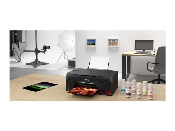 Canon PIXMA G640 - Multifunksjonsskriver - farge - ink-jet - påfyllbar - A4 (210 x 297 mm), Letter A (216 x 279 mm) (original) - A4/Legal (medie) -...