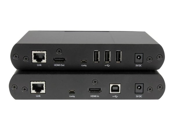 Startech 330ft (100m) USB HDMI over CAT5e / CAT6 KVM Extender - 1080p Uncompressed HD Video - IT Grade KVM Console Extender for PC (SV565UTPHDU) - ...
